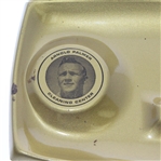 Arnold Palmer Cleaning Center Metal Ash Tray