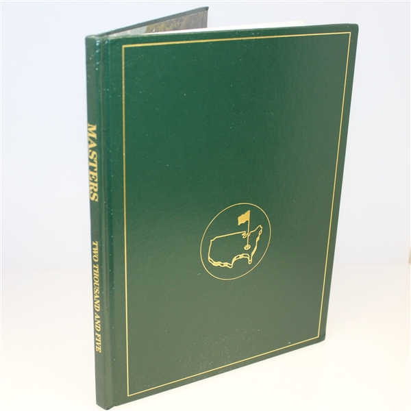 2005 Masters Tournament Annual - Tiger Woods Winner