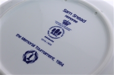 Sam Snead 1984 Memorial Tournament Ltd Ed Porcelain Honoree Plate