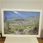 1995 Ltd Ed J Fitzpatrick Desert Mountain Print - #295/600