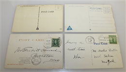 Ten Classic Golf Themed Postcards - Dunedin, Cape Fear, Ormond Beach, & More