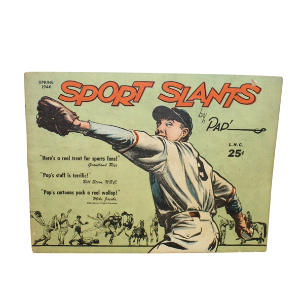 Sports Slants Magazine by Paps - Spring 1946
