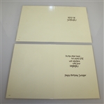 Six Classic Golf Themed Greeting Cards