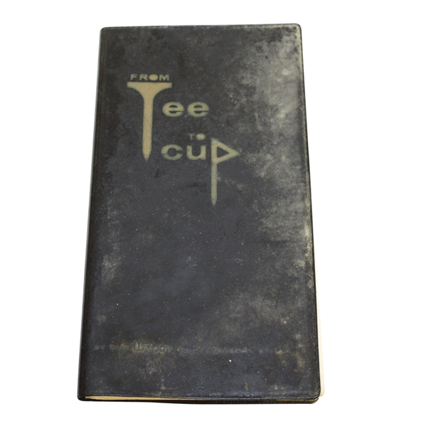 From Tee to Cup Instructional Booklet by Sid James