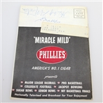 1959 Phillies Sports Library 'The Sports Sketch Book' Booklet