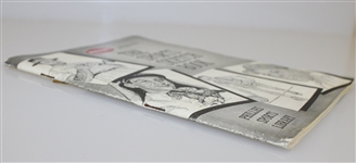 1959 Phillies Sports Library 'The Sports Sketch Book' Booklet