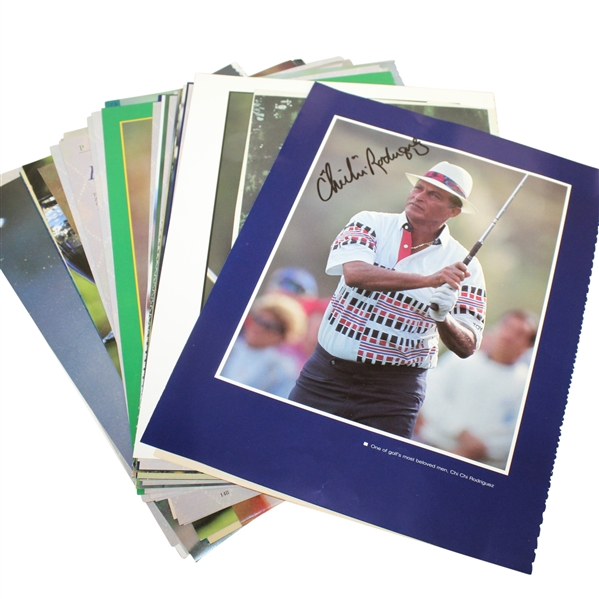 Assorted Signed Magazine Pages - Zoeller, Moody, Etc - 51 Total Pages JSA ALOA