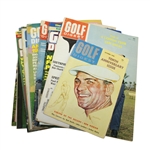 Assorted Golf Digest Magazines - 9 Total