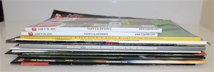 Assorted Tiger Woods Cover Magazines - 14 Total