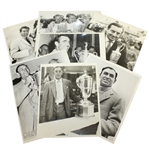 Seven Major Tournament Trophy Wire Photos - Hogan, Little, Ouimet, and others