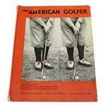 Bobby Jones on Cover June 1930 The American Golfer - Edited by Grantland Rice