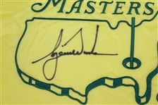 Tiger Woods Signed 2001 Masters Embroidered Flag UDA #SHO25466
