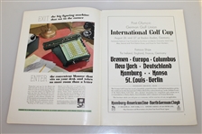 1936 US Open Championship at Baltusrol Program - Tony Manero Winner