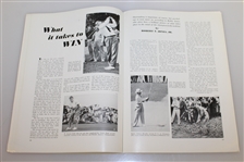 1936 US Open Championship at Baltusrol Program - Tony Manero Winner