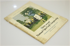 1928 US Open Championship at Olympic Fields CC Program - Johnny Farrell Winner