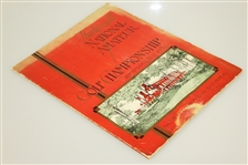 1932 US Amateur Championship at Baltimore CC Program - Ross Somerville Winner