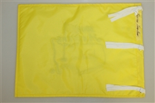 Trevor Immelman Signed 2008 Masters Embroidered Flag with 'All the Best' Notation JSA ALOA