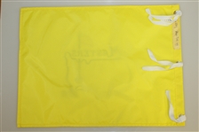 Fuzzy Zoeller Signed Undated Masters Embroidered Flag JSA ALOA