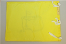 Ian Woosnam Signed Undated Masters Embroidered Flag & Signed Golf Glove JSA ALOA