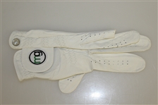 Ian Woosnam Signed Undated Masters Embroidered Flag & Signed Golf Glove JSA ALOA