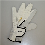 Sandy Lyle Signed Undated Masters Embroidered Flag & Signed Golf Glove JSA ALOA