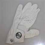 Mike Weir Signed 2003 Masters Embroidered Flag & Signed Golf Glove JSA ALOA