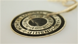 1899 USGA Women's Amateur Championship at Philadelphia CC Badge - Rare