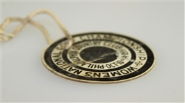 1899 USGA Women's Amateur Championship at Philadelphia CC Badge - Rare