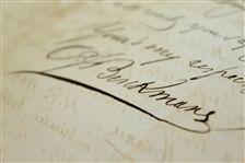 1867 Fruitland Nurseries (Augusta National Grounds) Letter Signed by P.J. Berckmans JSA ALOA