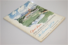 1959 US Amateur Championship at Broadmoor GC Program - Jack Nicklaus Winner