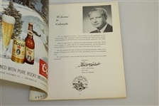 1959 US Amateur Championship at Broadmoor GC Program - Jack Nicklaus Winner