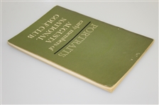 'Portraits: Early Members of Augusta National Golf Club' Booklet - 1963