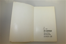1941 US Open Championship at Colonial CC Program - Craig Wood Winner