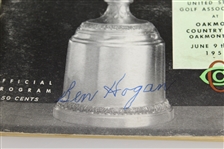 Ben Hogan Signed 1953 US Open Championship at Oakmont CC Program JSA ALOA