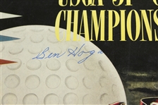 Ben Hogan Signed 1951 US Open Championship at Oakland Hills CC Program JSA ALOA