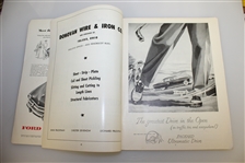 Ben Hogan Signed 1951 US Open Championship at Oakland Hills CC Program JSA ALOA