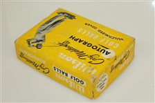 Cary Middlecoff Wilson Autograph Golf Ball Box with Player, Middlecoff, Demaret, & Ford Sleeves