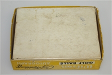 Cary Middlecoff Wilson Autograph Golf Ball Box with Player, Middlecoff, Demaret, & Ford Sleeves