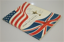 Multi Signed 1971 Ryder Cup at Old Warson Program Including Trevino, Barber, and More JSA ALOA