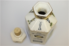 Pointers of London and Edinburgh St. Andrews Handcrafted Whisky Decanter with Bill Waugh Artwork
