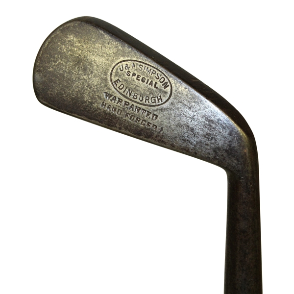 J & A Simpson Special Smooth Face Iron - Made in Edinburgh
