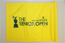 Fred Couples Signed 2012 Senior British Open Course Flag with Letter JSA ALOA