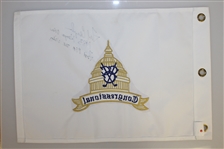 Fred Couples Signed Congressional Flag with '1983 Kemper Open' & First PGA Tour Victory' JSA ALOA