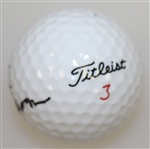 Phil Mickelson Signed Titleist 3 Logo Golf Ball - Rare FULL JSA #Z80561