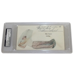 Sam Snead Signed Envelope - Sigurd Berg Collection - PSA Slabbed #83976596