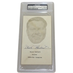 Chick Harbert Signed Envelope - Sigurd Berg Collection - PSA Slabbed #83976562