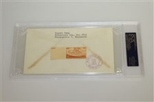 Chick Harbert Signed Envelope - Sigurd Berg Collection - PSA Slabbed #83976562