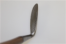 Spalding Kro-Flite Double Water Fall F-6 Mashie Niblick - WGW Initials with George B. Clark Pro-Stamp - Roth Collection