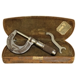 Vintage Brown & Sharpe Depth Micrometer Tool - Roth Collection