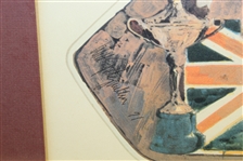 Ryder Cup 50 Years Commemorative Walter Hagen 1971 Display Collage - Framed - Roth Collection